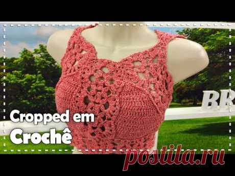 CROPPED EM CROCHÊ com Suzete Lemos - Programa Arte Brasil - 28/09/2016