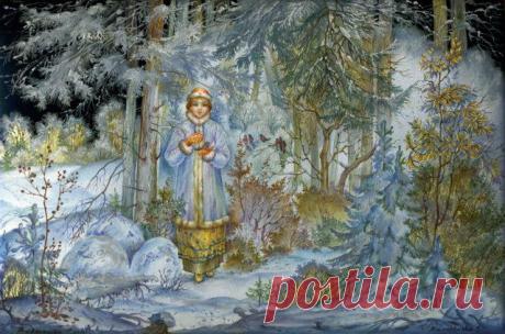 Федоскинская лаковая миниатюра.