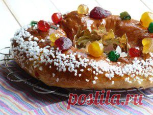 Булка Корона из цукатов | vkusnyymir