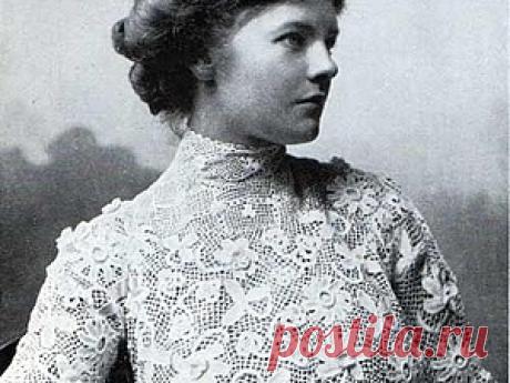 Ирландское кружево в моде начала ХХ века - Ярмарка Мастеров - ручная работа, handmade