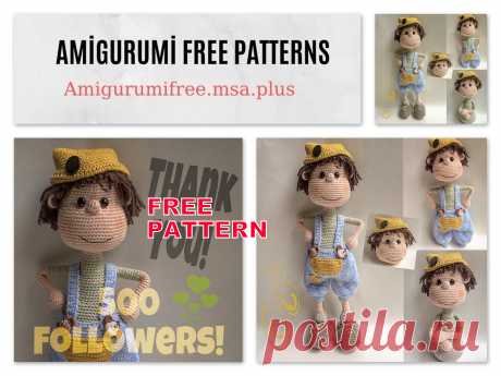 We share the latest free patterns with Amigurumi with you. In this article, amigurumi doll jumpsuit with pants free crochet pattern is waiting for you.
