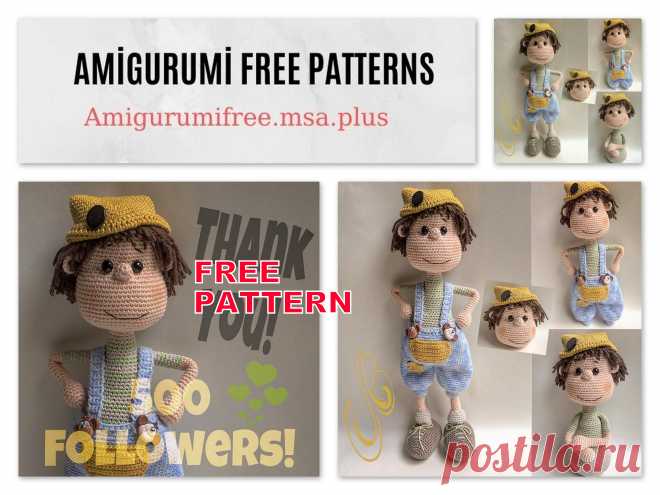 We share the latest free patterns with Amigurumi with you. In this article, amigurumi doll jumpsuit with pants free crochet pattern is waiting for you.