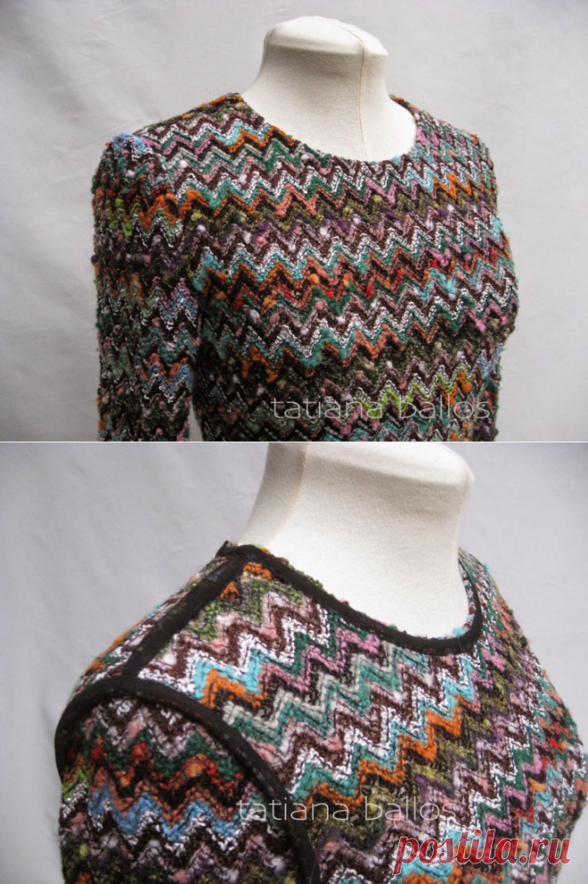 Обработка срезов на крупном рыхлом трикотаже / Материалы, техники и инструменты / ВТОРАЯ УЛИЦА