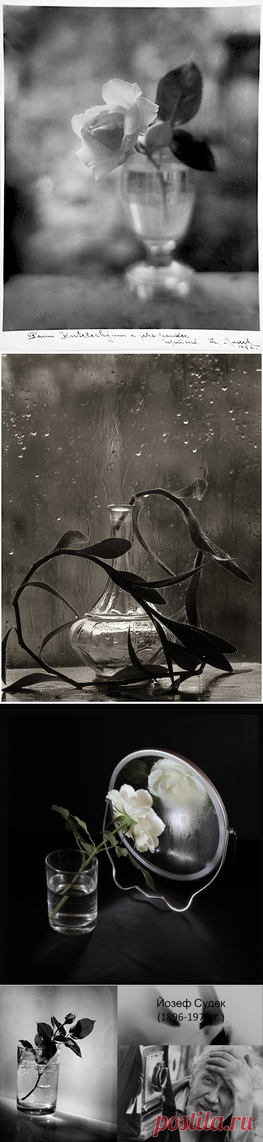 Мистические натюрморты фотографа Josef Sudek