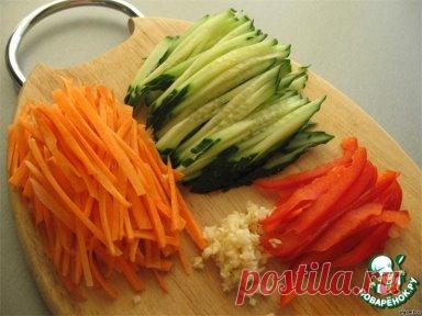 Салат "Берегись, водка!"