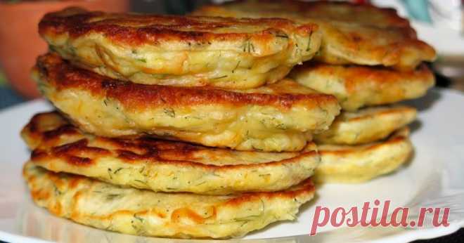 Капустные оладьи