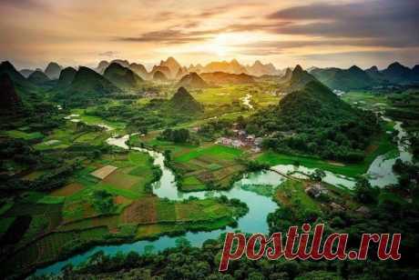 Горы Гуанси, Китай - Путешествуем вместе