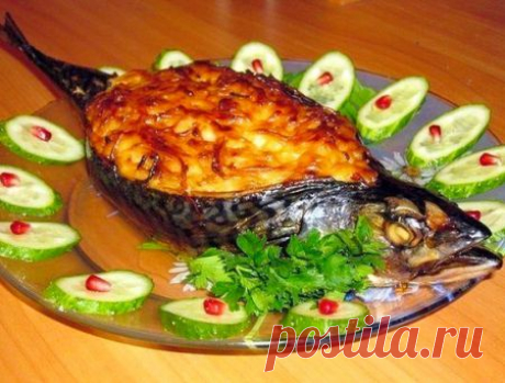 Скумбрия Лодочка » Рецептико