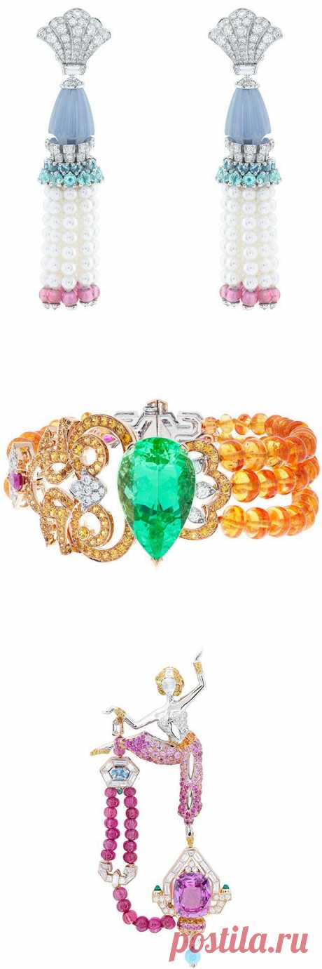 Русский балет и новые украшения Van Cleef &amp; Arpels | Valevskayafashion.ru
