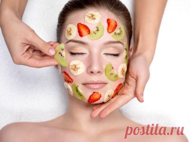 Фруктовые маски для лица.