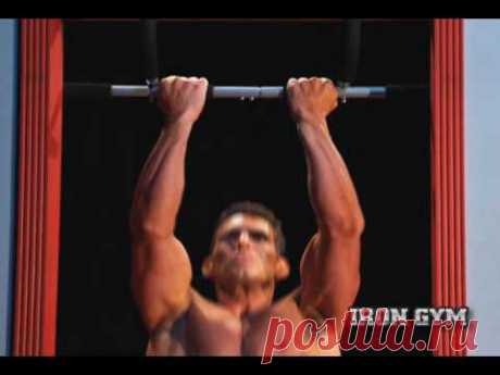 Турник в проем Iron Gym (Айрон Джим) + поддерживающие ремни