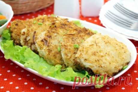Капустные котлеты Капустные котлеты с золотистой корочкой, вкусное и простое блюдо, которое можно приготовить в Пост. Ингредиенты:
капуста белокочанная — 500 г морковь — 1 шт. сливочное масло — 2 ст. л. мука — 2-3 ст.л. соль по вкусу вода — 150-200 мл растительное масло для жарки панировочные сухари или измельченные сухари из белого хлеба
Приготовление:
Капусту и морковь очистить.
Натереть на терке морковь, капусту мелко нашинковать.
В сковороде разогреть 2 столовые ложки сливочного масла.
Выл…
