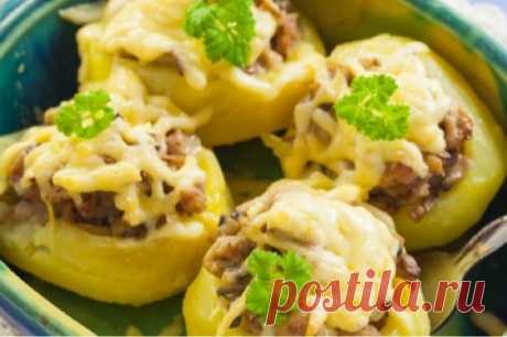Оригинальный жульен в картофеле: пошаговый рецепт приготовления