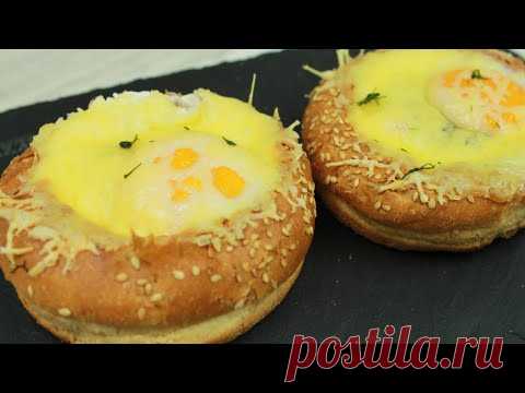 Вкуснейший ЗАВТРАК за 10 минут! НЕРЕАЛЬНО ВКУСНЫЙ Завтрак! Быстрая пицца на завтрак!
