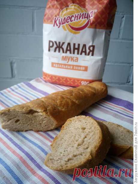 Французский багет из ржаной муки