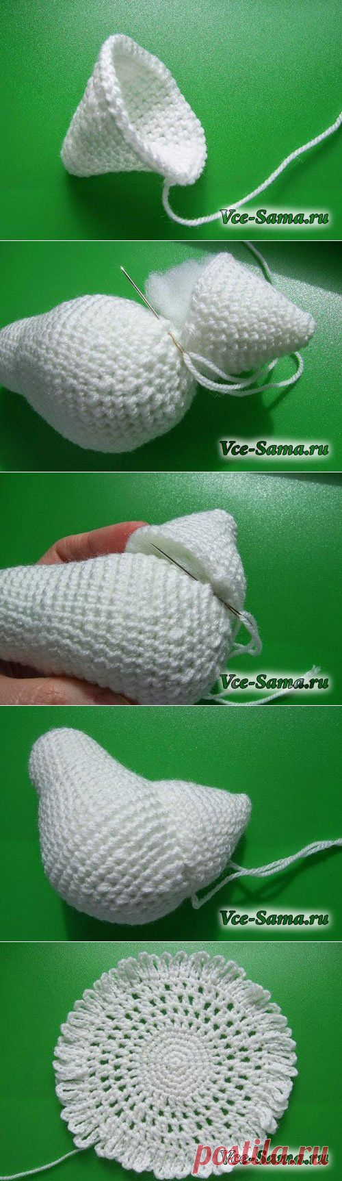 Голубь вязанный крючком пошаговый урок