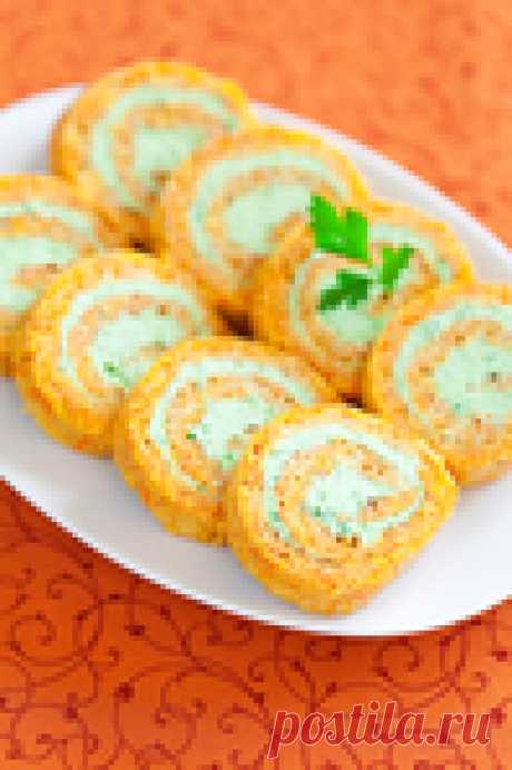 Морковный рулет и морковный кекс