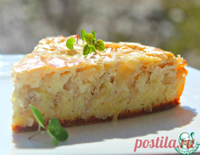 Пирог с курицей и капустой – кулинарный рецепт