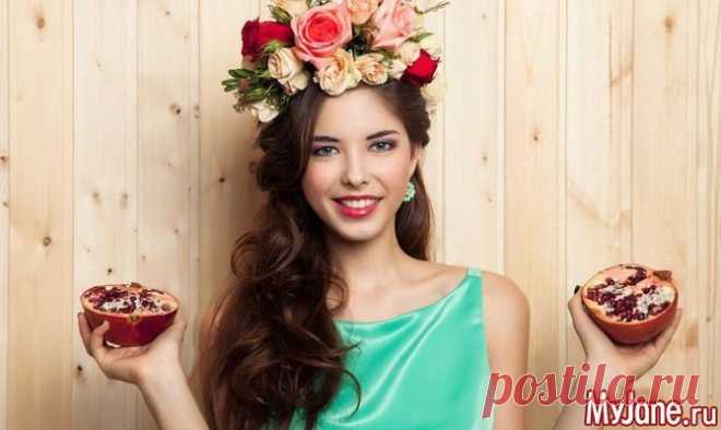 SPF-диета: 9 продуктов, которые защитят кожу от УФ-излучения - диета, гранат, малина, полезные свойства цитрусовых, продукты для здоровой кожи