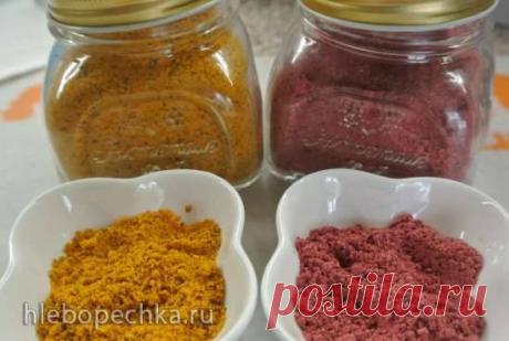 Жмых облепиховый и малиновый (клетчатка), приготовленный в электросушилке - ХЛЕБОПЕЧКА.РУ - рецепты, отзывы, инструкции