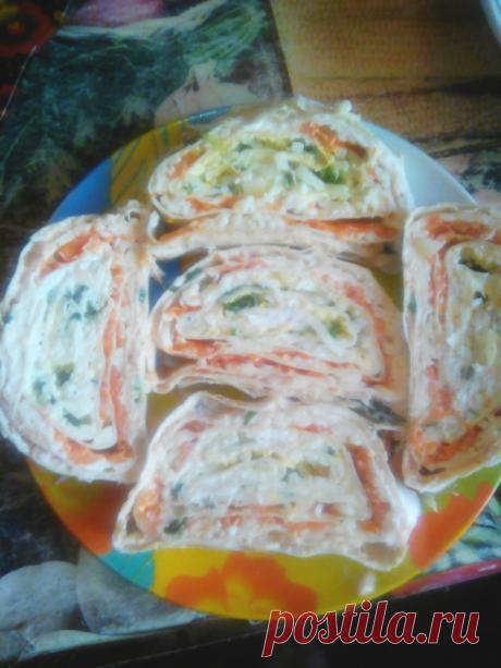 Рулет "Мимоза" - Простые рецепты Овкусе.ру