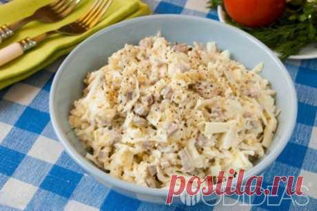 Салат из зеленой редьки