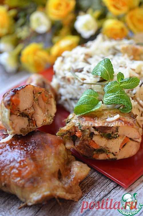 Ножки фирменные "От папы" с рисом.