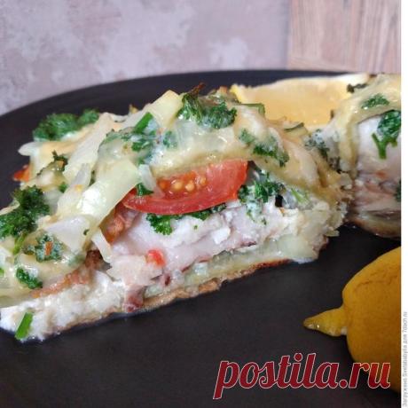 Рыба, запеченная в лаваше
