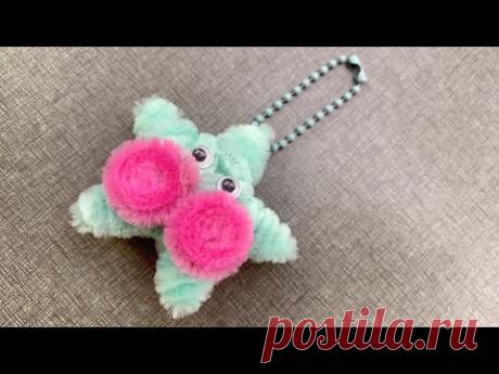 ABC TV | How To Make Star Keychains With Pipe Cleaner - Craft Tutorial
