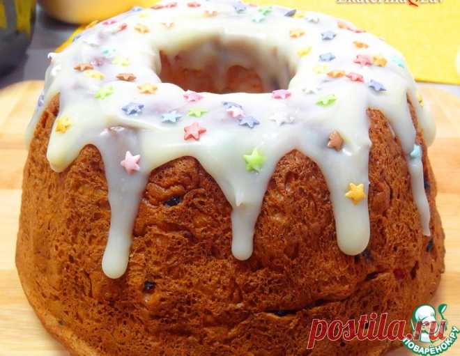 Пасхальный дрожжевой кекс – кулинарный рецепт