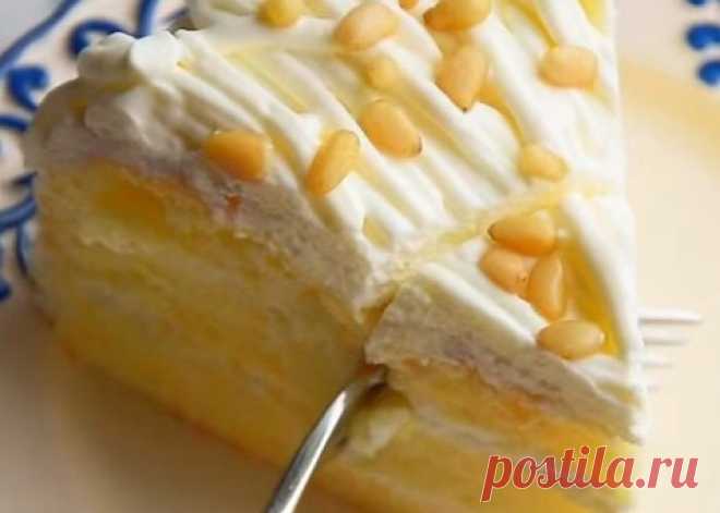 Обалденный тортик «Лимонное облако» - Вкусные рецепты - медиаплатформа МирТесен