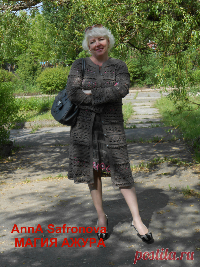 Летнее пальто "Графитовый микс",хлопок.