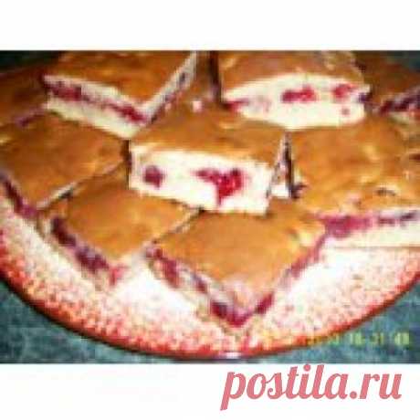 Пирог к чаю "Иринка" Кулинарный рецепт