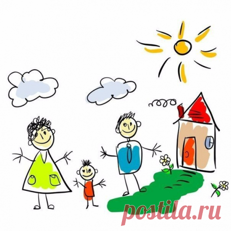 Ребенок рисует семью: как анализировать рисунок