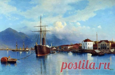 Русский художник-маринист Лагорио Лев Феликсович (1826 — 1905)