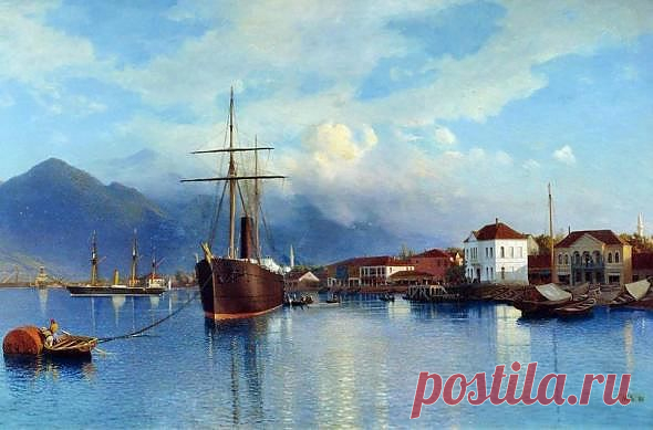 Русский художник-маринист Лагорио Лев Феликсович (1826 — 1905)
