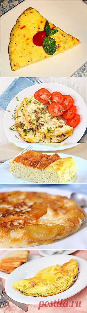 Рецепты омлетов - вкусный завтрак. | Кулинария