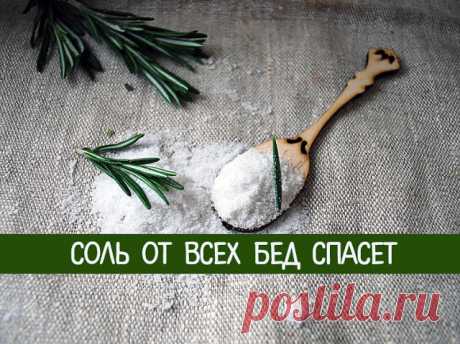 Соль от всех бед спасет 
Во все времена люди относились к соли почтительно и с благоговением. Соль - незаменимая помощница дома, в хозяйстве, в труде и в семейной жизни. Очень часто мудрые женщины используют соль для различн…