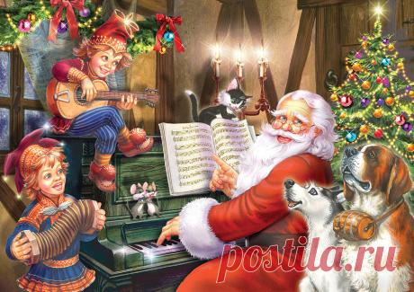 Christmas Carols by MGL Meiklejohn Graphics Licensing Christmas Carols Digital Art by MGL Meiklejohn Graphics Licensing