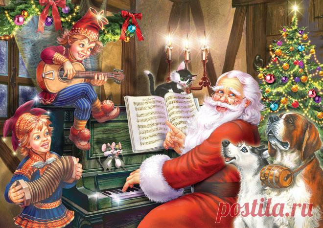 Christmas Carols by MGL Meiklejohn Graphics Licensing Christmas Carols Digital Art by MGL Meiklejohn Graphics Licensing
