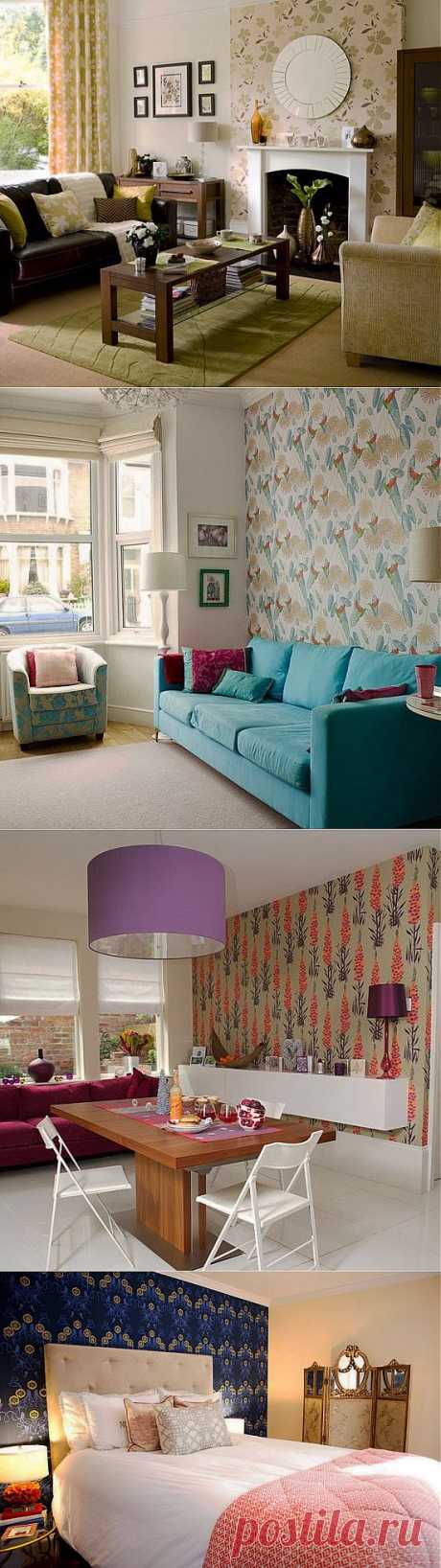 Акцентная стена в интерьере: 45 идей ~ Sweet home