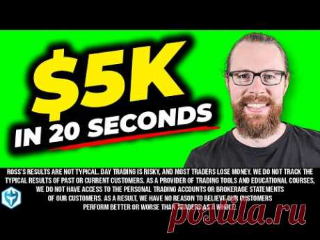 The FASTEST Day Trade of the WEEK Revealed!