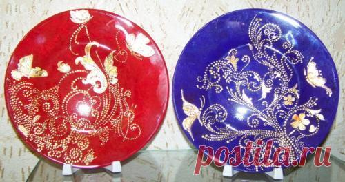 Декупаж - Сайт любителей декупажа - DCPG.RU | Точечная роспись и поталь 2.