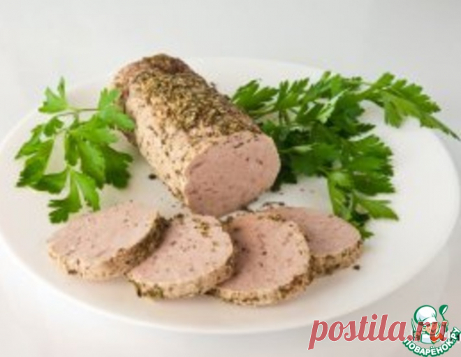 Колбаса домашняя свиная маложирная - кулинарный рецепт