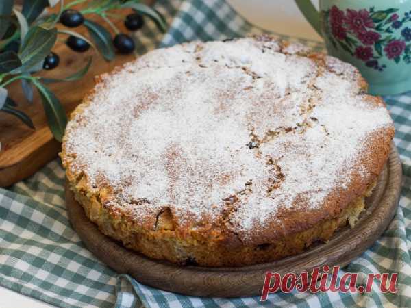 Апельсиновый манник со смородиной (без яиц и молока) — рецепт с фото пошагово