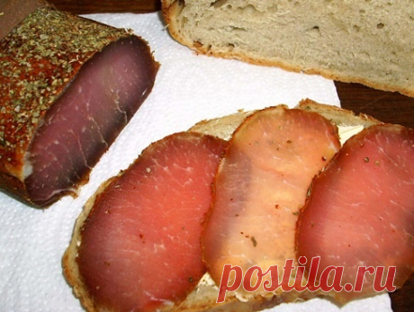 Полендвица. Вяленное мясо