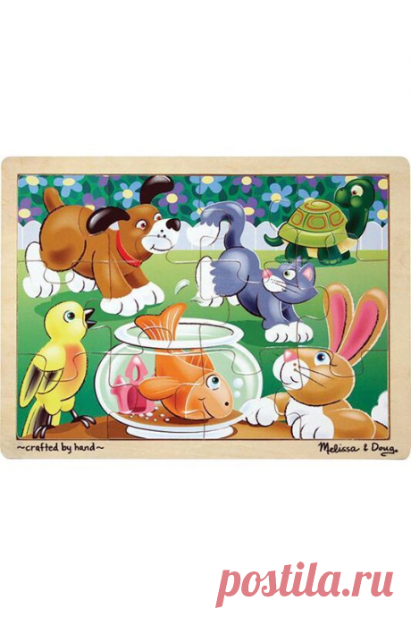 Купить Пазлы &quot;Шаловливые животные&quot; Melissa &amp; Doug 2932 со скидкой в интернет-магазине kupivip.ru - распродажа