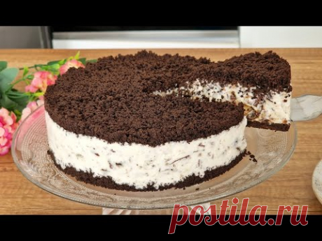 ВЫПЕКАТЬ НЕ НАДО, вкус ОБАЛДЕННЫЙ! Торт с крошкой "Пломбир" -  ТОРТ ОРЕО.