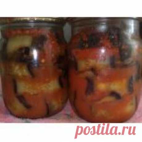 Баклажановые рулетики на зиму Кулинарный рецепт