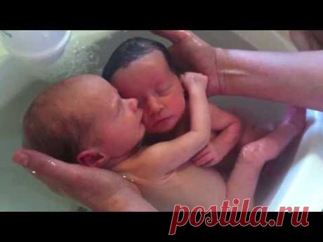 Thalasso Bain Bébé Jumeaux - Twin Baby Bath